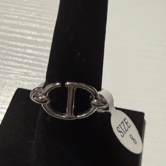 Silver Chain Link Ring - Picture 2 of 4